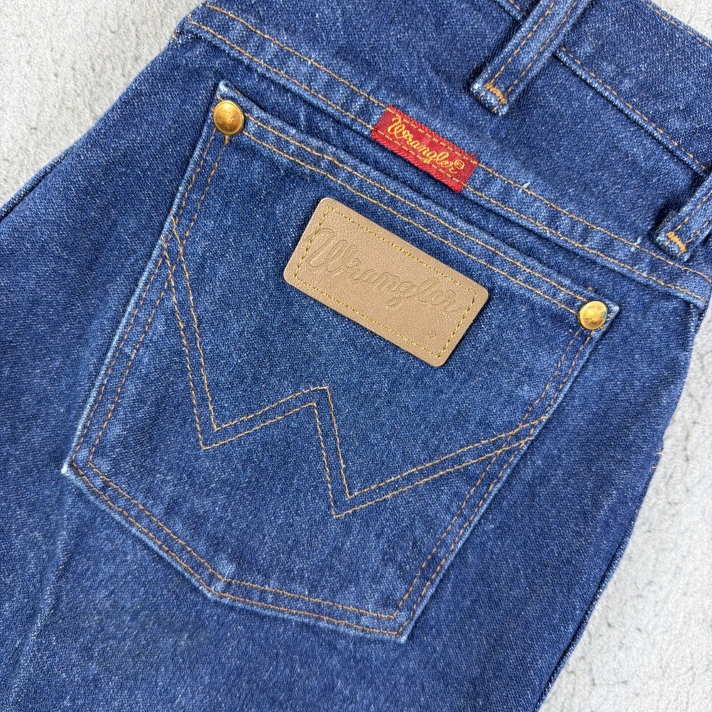 Vintage Wrangler 12MWZG Jeans 11/12x30 USA Made High Rise Cotton Made in USA